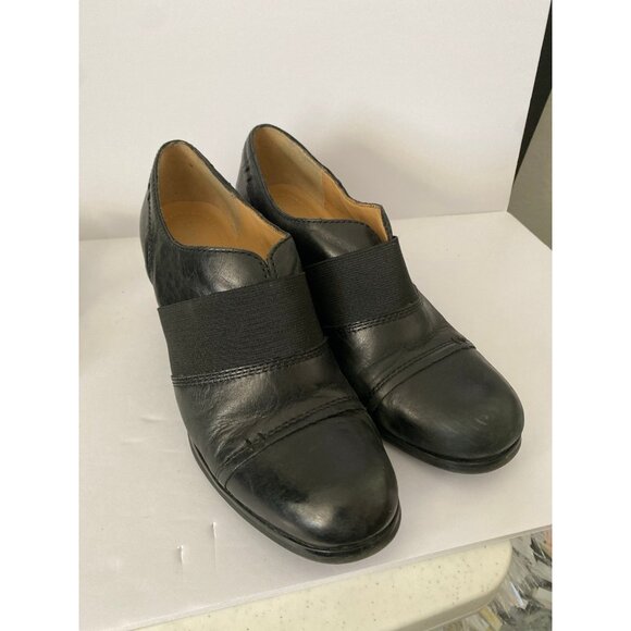 Naturalizer N5 Comfort Black Slip-On Shoes Size 7.5 M - Picture 2 of 12